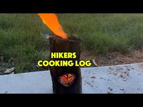 "Portable Firewood Log: Perfect for Cooking on Trails!"