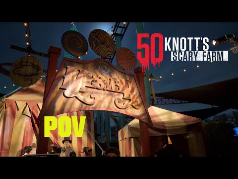 Knott's Scary Farm | Mesmer Maze POV | 50th Anniversary 2023