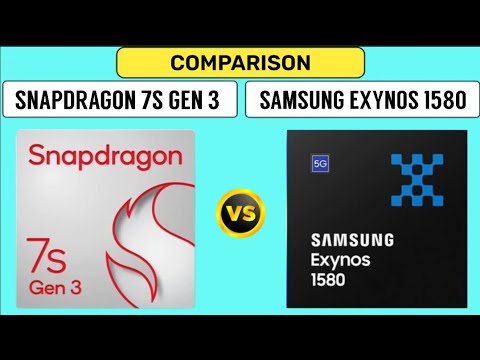 Snapdragon 7s Gen 3 🆚 Samsung Exynos 1580