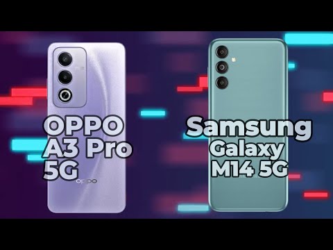 OPPO A3 Pro vs Samsung Galaxy M14 5G comparison