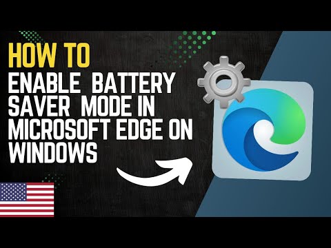 How to Enable Battery Saver Mode in Microsoft Edge on Windows