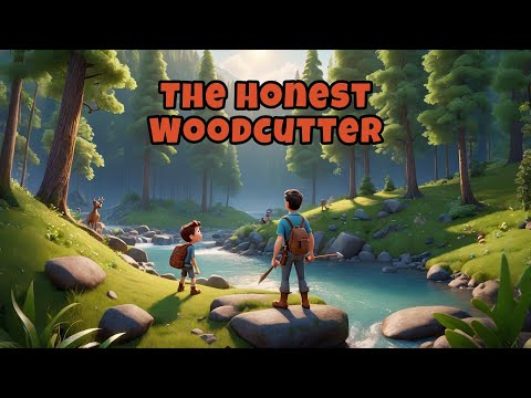 The Honest Woodcutter | Aesop's Fables | 伊索寓言 | 誠實的樵夫 | イソップ寓話 | 正直な木こり