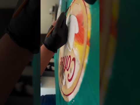 Drawing caffe sign part 2#art #drawing #shorts #shortvideo