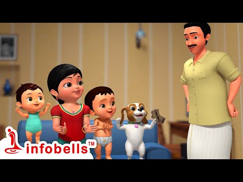 স্কুল ছুটি শুরু হয়েছে | Bengali Kids Cartoons | Infobells #bengalirhymes #bengalicartoons