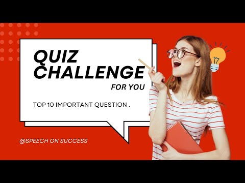 Important Questionstion For Competitive Exam | Speech on success