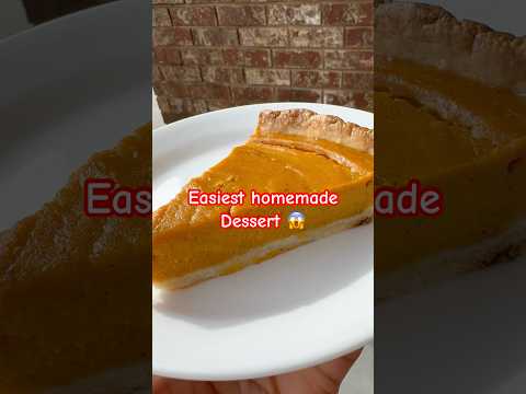 My sweet potato pie was so good! #fyp #easy #desert #athome #recipe #easy #shorts #shortfeed #home