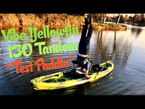 Vibe Yellowfin 130 Tandem: On Water Review + Shenanigans