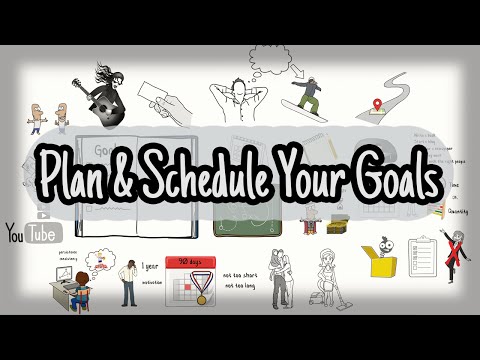 Plan & Schedule Your Goals - Make Your Goals Happen