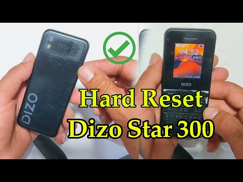 Hard Reset Dizo Star 300