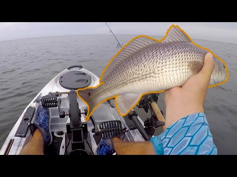 Kayak Fishing With Artificials For Redfish | Exploring New Fishing Spots