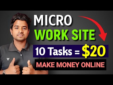 Micro Jobs Online Work | Make Money Online 2022 | Rapidworkers | Complete Task and Earn Money Today