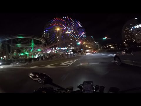 Night Ride | DUCATI MONSTER+ stock exhaust sound