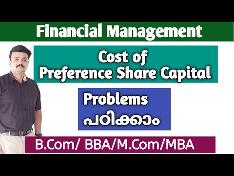 Cost of  Preference Share Capital /Financial Management