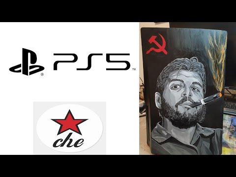 I'll Custom Paint a PS5 with Che Guevara | Viva la Revolución |