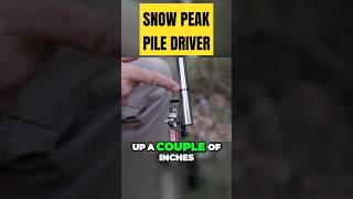 Snow Peak Pile Driver LT-004 Height Adjustment #camping #campingequipment