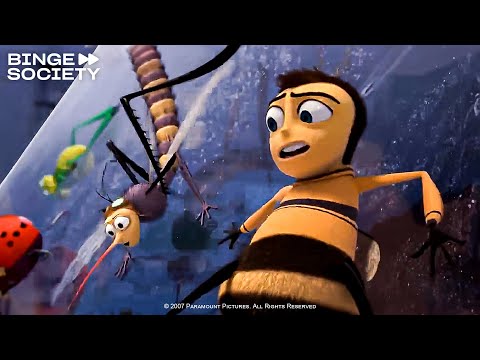 Bee Movie (2007): Chasing the Honey Car