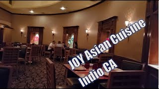 Joy Asian Cuisine Indio CA Riverside Asian Restaurant inside Fantasy Springs Resort Casino聚福軒