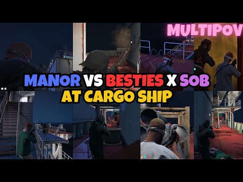 MANOR WIPE BESTIES x SOB At Cargo Ship & Hydra Get a Free Gun Crate | MULTIPOV | NOPIXEL 4.0 GTA RP