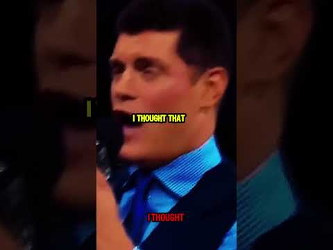 The Moment That Broke Cody Rhodes