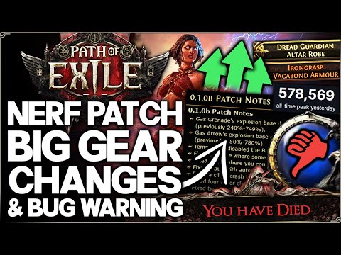 Path of Exile 2 - CONFIRMED: BIG New Class Nerf Patch, Game Breaking Ascension Bug, Review & More!