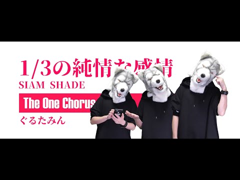 1/3の純情な感情 - SIAMSHADE - Covered by ぐるたみん The One Chorus