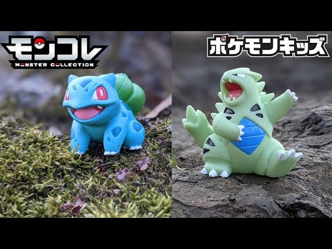 ポケモンおもちゃ#19　公園でポケモンスナップしました。　札幌中島公園【オモ写/フィギュア/モンコレ/ポケモンキッズ/人形】