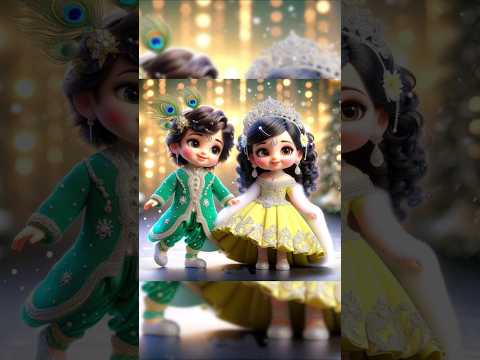 Radha Krishna video for status #love #newsong #song #garba #doll #radhakrishnalovesong @MrBeast