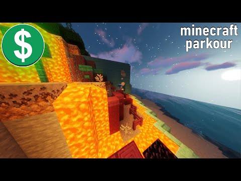 Minecraft Parkour Gameplay NO COPYRIGHT 4K