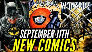 NEW COMIC BOOKS RELEASING SEPTEMBER 11TH 2024 DC  MARVEL COMICS PREVIEWS COMING OUT THIS WEEK #comic