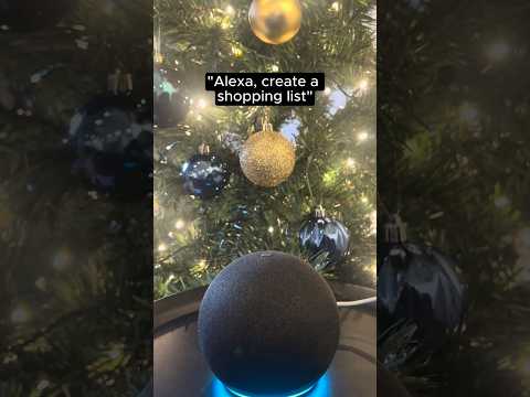 Create your Christmas shopping list with just your voice on Amazon Alexa