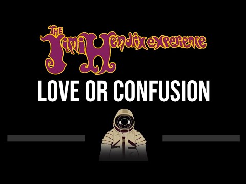 Jimi Hendrix • Love Or Confusion (CC) 🎤 [Karaoke] [Instrumental]