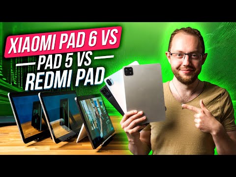 Xiaomi Pad 6 vs. Pad 5 vs. Redmi Pad Comparison