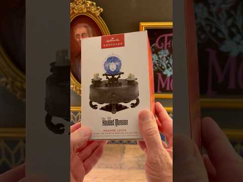 Hallmarks Haunted Mansion Ornaments! #hallmark #ornaments #unboxing