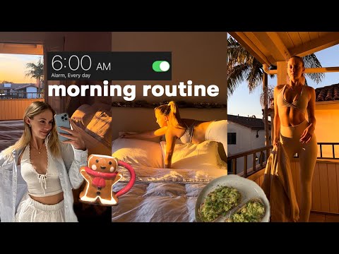 how to wake up EARLIER⛅ | 6am winter morning routine