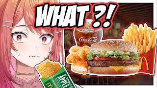 The Moment When Ririka Realizes That Eating A Fast Food Can Make Her Fat 【Hololive】