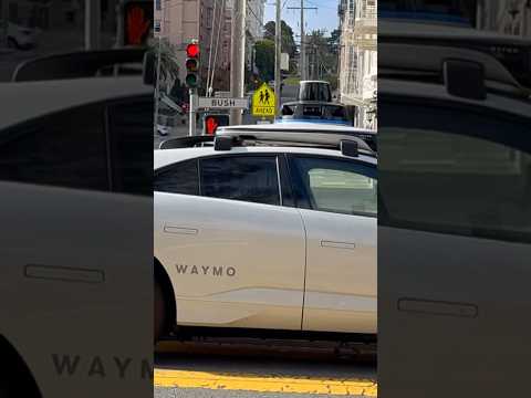 Waymo’s driverless autonomous taxi service busy in San Francisco!