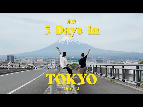 5 days in Tokyo 🇯🇵 東京 (mount fuji, best izakaya, cute cafes) | part 2 | japan trip