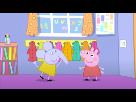 Peppa Pig | A New Elephant at School COMPILATION | Kids Cartoon | Kids Videos