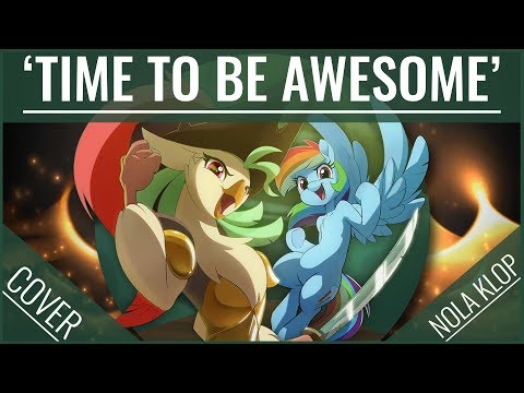 Time To Be Awesome - My Little Pony: The Movie - Nola Klop Cover