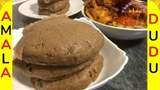 How to Make Amala | Nigerian Food | Yummielicouz Food Recipes