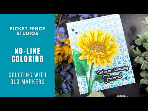 No-Line Coloring with OLO's and Color Pencils | Picket Fence Studios