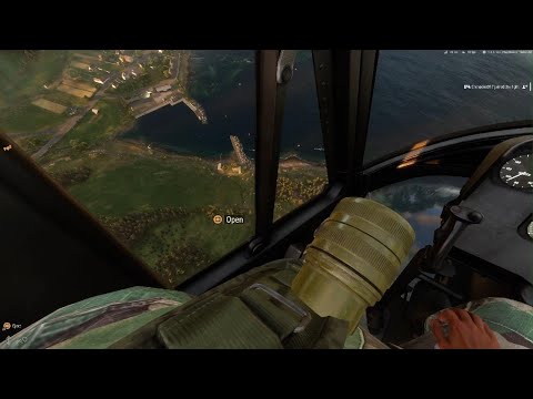 Arma Reforger but this time I jumped out of a chopper