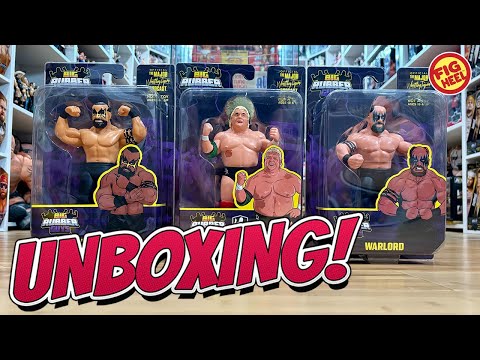 Dusty Rhodes, Warlord & Barbarian Big Rubber Guys Unboxing!