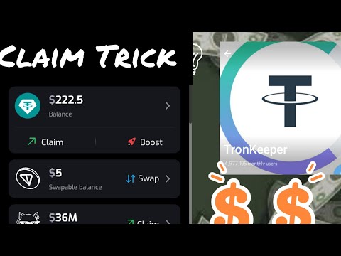 Troonkeeper Wallet Withdraw Details || step by step process| guide