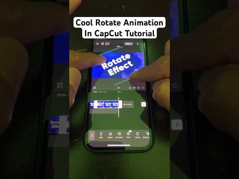 Rotating Clips In CapCut Tutorial (December 31, 2023)