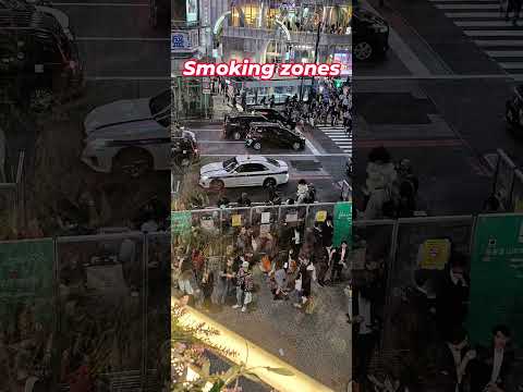 No smoking on Japanese streets! Where can you smoke instead?