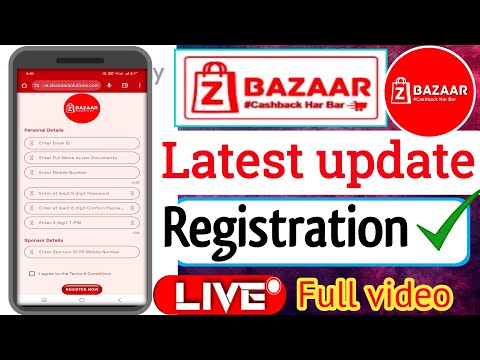 Zed Pay Registration live and Recharge Full Video | #registrationfull