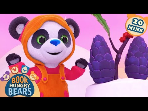 Crystal’s Snow Castle | Learning Cartoons for Children | Book Hungry Bears | 9 Story Kids