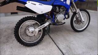 TT-R125L　YZ85倒立フォーク