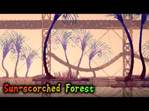 空が繋がる場所「天空の森」が見つかったらしいので調査に行ってきた【Sun-scorched Forest（Rain World MOD）】